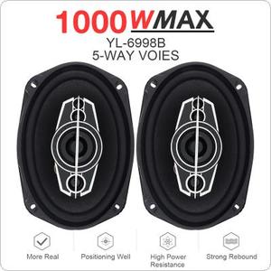 Max Power 600Wプロフェッショナルオーディオ同軸スピーカー6*9インチ3ウェイミッドレンジカースピーカーABS素材在庫あり6x9カースピーカー - Product Image 3