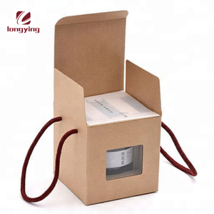 Sang Trọng In Ấn Biểu Tượng Tùy Chỉnh Giấy Nến Hộp Kraft Mật Ong/Trà Bao Bì Gấp Hộp Giấy - Product Image 2