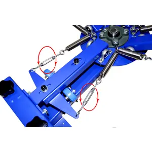 4 màu 2 trạm serigrafia áo thun lụa màn hình in ấn máy - Product Image 2