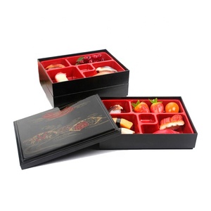 Vente en gros de boîtes à bento de sushi japonaises de luxe pour restaurant et cave à vin Conteneur à lunch de qualité alimentaire - Product Image 3