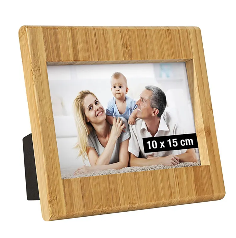 High Quality Photo Clip Stand Wood Bamboo Photo Frame