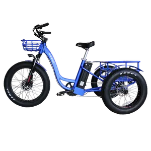 パークレンタル36v10.4ahリチウム電池式電動自転車トライク三輪車250w3輪電動自転車