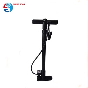 <span class=keywords><strong>Pompe</strong></span> à <span class=keywords><strong>vélo</strong></span> manuelle en plastique avec manomètre PSI, compatible Schrader et Presta, <span class=keywords><strong>pompe</strong></span> à air manuelle haute pression portable pour pneus de <span class=keywords><strong>vélo</strong></span> de route et de VTT - Product Image 2