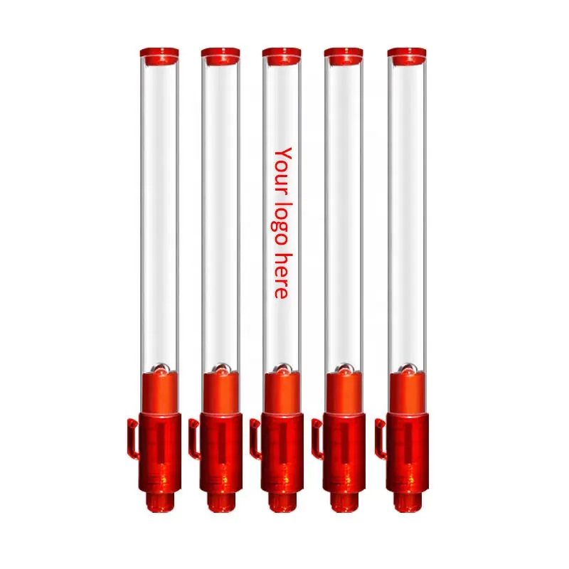 Nieuw Product Rgb Kleuren Custom Concert Led Knipperlicht Stok Op Off Gecontroleerde Led Glow Sticks