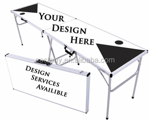 EASTOMMY <span class=keywords><strong>Table</strong></span> <span class=keywords><strong>de</strong></span> Pong <span class=keywords><strong>Pliable</strong></span> Complex Beer Pong <span class=keywords><strong>Table</strong></span> <span class=keywords><strong>de</strong></span> Jeu <span class=keywords><strong>de</strong></span> Boissons par EASTOMMY - Product Image 2
