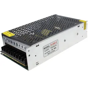 C-כוח קלט 110 v 220 v ac dc 5 v 200 w 5vdc 5 v dc 5 v 40a אספקת חשמל