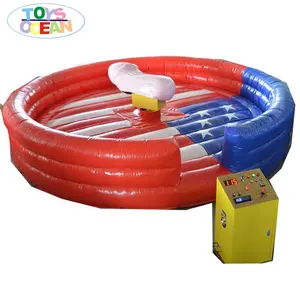 2022 new arrivals Adult Crazy Inflatable Mechanical Rodeo Bull Ride Penis Commercial Game Bull Riding Machine for playground