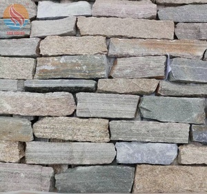 Natural Mixed Color Quartzite Ledge Wall Stone Veneer - Product Image 2