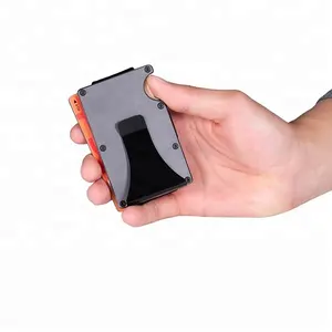 Тонкий многофункциональный кошелек-блок с функцией NFC/RFID-сигналами