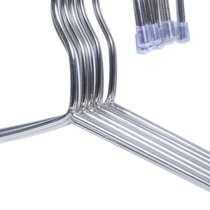 16.5 Inch Inspiring Stainless Steel Metal <strong>Wire</strong> Hangers 4mm Thickness Strong Clothes Organizer <strong>Rack</strong> &amp; Rails - Product Image 5