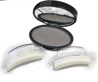 Outils de façonnage des sourcils magique sourcil timbre pochoir à sourcils étanche timbre poudre pour le maquillage