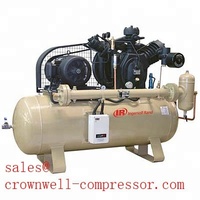 Ingersoll Rand V235X2 V244X3 V255X5 7VX7.5 15VX10 Pompes À Vide À un Étage Petits Compresseurs D'air Alternatifs 1.5-7.5KW 2-10hp