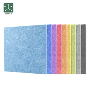 TianGe Factory Supplier Sound Absorption Material Polyester Fiber Acoustic Panel