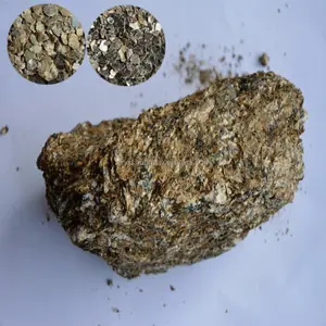 Oro Grezzo vermiculite pietra bulk prezzo di vendita