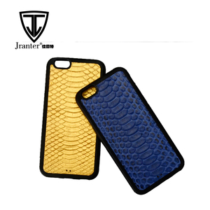 Cheap Custom Color de piel de Serpiente de Cuero de Oro Cajas Del Teléfono Móvil de la Célula - Product Image 5
