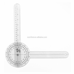 A buon mercato di Plastica in pvc Medico Goniometro Righello Per La Farmaceutica di Misura Scala 1/4 - Product Image 2
