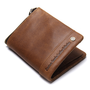 2018 Nouveau Designer RFID Protection Hommes Grazy Cheval En Cuir Portefeuille - Product Image 2