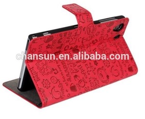 mágico de <span class=keywords><strong>hadas</strong></span> patrón monedero de la pu funda de piel para sony xperia z1 l39h - Product Image 4