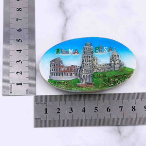 Concurrentiel <span class=keywords><strong>Prix</strong></span> Souvenir <span class=keywords><strong>Tour</strong></span> Penchée <span class=keywords><strong>De</strong></span> <span class=keywords><strong>Pise</strong></span> Italie Souvenir Réfrigérateur Aimant Fabriqués En Chine - Product Image 2
