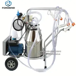 Mini milking machine single piston type cow milking machine price in india