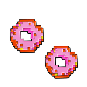 Personnalisé Donut Émail Broches Alimentaire Capiteux Festival épinglette - Product Image 1
