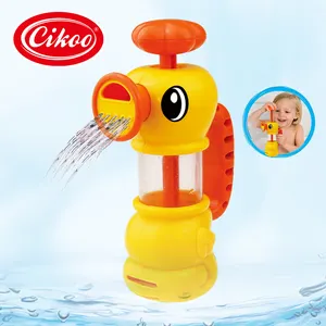 Популярные товары Cikoo 2019, фабрика игрушек для ванны, Самые продаваемые детские игрушки, водяной насос для утки