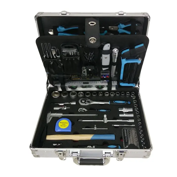 127PCS Aluminum Case Automobile Maintenance Tools, Hot Sell Professional Tools