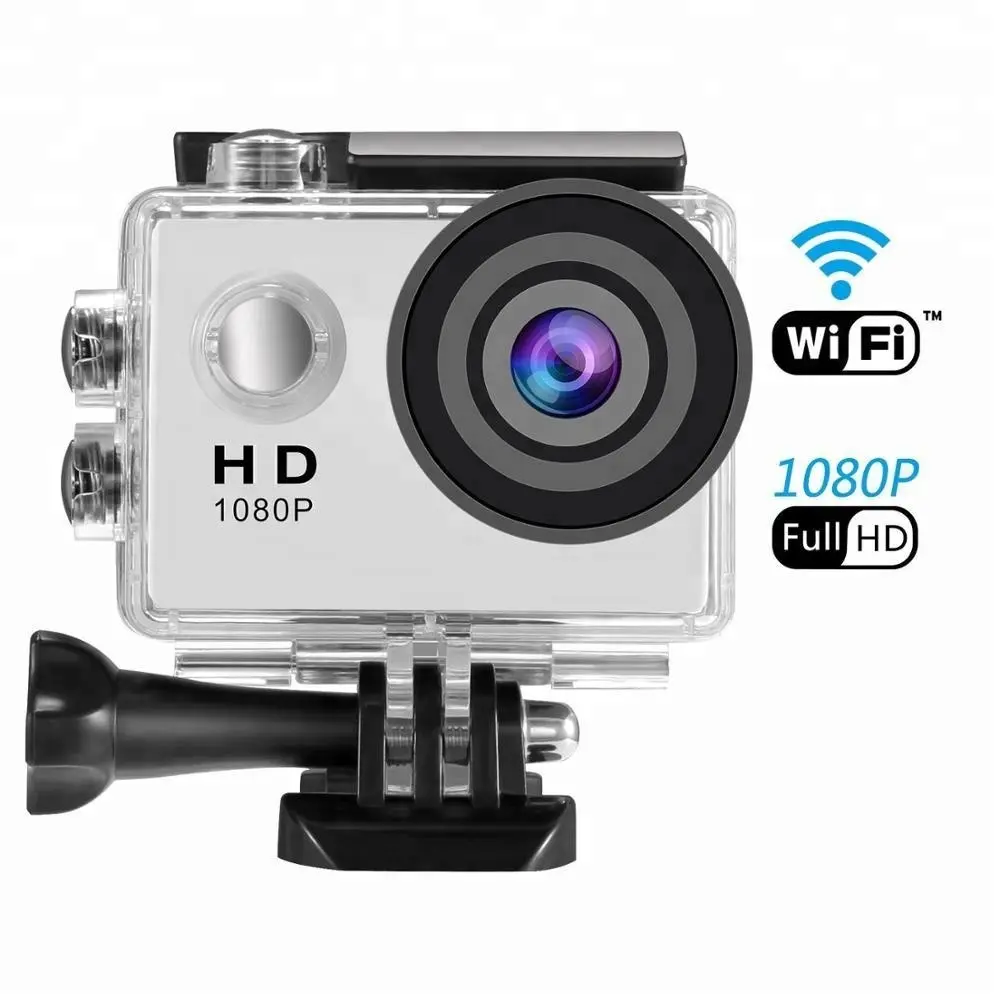 2.0 pouces Full 1080P Hd 4k Action Camera Sport Caméra vidéo avec wifi Camera Sports