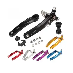 Bicycle <b>Crank</b> BCD 104 MTB Mountain Bike Bicycle <b>Crank</b> BB Bottom Bracket Set Bike <b>Crank</b> <b>Arm</b> Set 170mm - Product Image 1