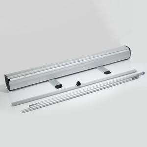 Exhibition Waterproof/windproof <strong>Roll</strong> <strong>up</strong> Free Display For Promotion Aluminum Alloy Retractable Portable <strong>Roll</strong> <strong>up</strong> Banner - Product Image 4