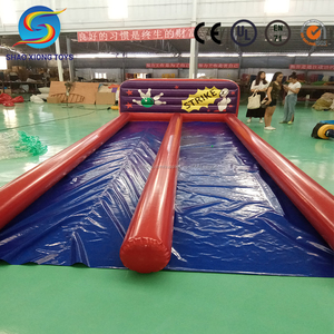 Gigante/Mini PVC inflable Bowling set con inflable <span class=keywords><strong>bolos</strong></span> carril divertido balanceo bola juego buen <span class=keywords><strong>precio</strong></span> - Product Image 3