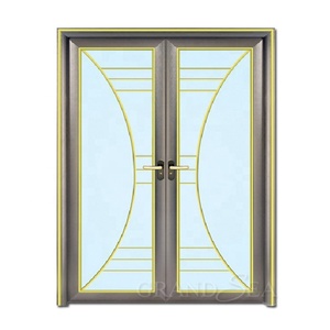 Nuevas <span class=keywords><strong>Puertas</strong></span> Dobles de Aluminio y Vidrio <span class=keywords><strong>para</strong></span> Balcón - Product Image 6
