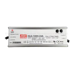 平均HLG-100H-24 100W 24v可调光led驱动器100w 24v驱动器