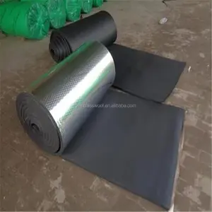 Busa Karet Tahan Api dengan Foil Aluminium Satu Sisi untuk Sistem HAVC