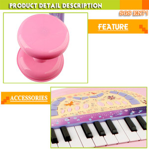 Nouvel ensemble d'orgue électronique pour filles Jacko Toys - Festival du commerce - Fée de la musique - Piano pour enfants - Product Image 3