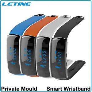 De silicona de colores pulsera inteligente WH06 Bluetooth Vibrating Bracelet pulsera inteligente