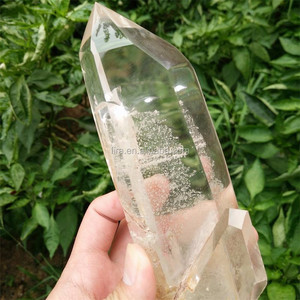 Natural Brasil bruto de cuarzo claro de cristal crudo Punto de cristal de energía varitas <span class=keywords><strong>Mineral</strong></span> espécimen para colección - Product Image 6