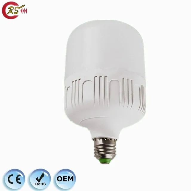 Plastic Coating Aluminum Bulbs Led Light Dimmable 5w 9w 13w 18w 28w 38w 48w E27 T Shape LED Bulb Light Led Bulb SKD Parts Raw