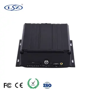 Realtime Recording DVR GPS 4G WiFi movil dvr 4 channels SD card hard drive mini mobile dvr