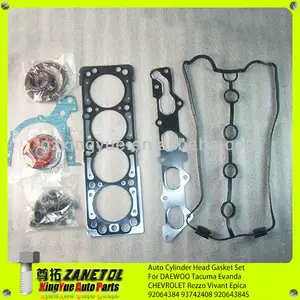 92064384 93742408 92064384S 92064383 93742480 Jeu de Joints de Culasse Pour Chevrolet Epica Rezzo Vivant Daewoo Evanda Tacuma 05-