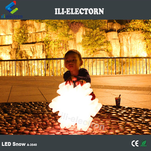 اللون تغيير البلاستيك قابلة الصمام مصابيح عيد - Product Image 6