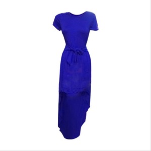 Sexy Del Merletto Chiffon Sera Convenzionale Del Partito di Cocktail Abito Lungo Damigella D'onore di Promenade Gown2016 - Product Image 3