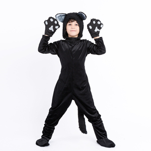 Costumes d'Halloween 2026 mignons pour fillettes, déguisements fantaisie, tenues de cosplay animal, costumes de cosplay ours pour enfants - Product Image 1