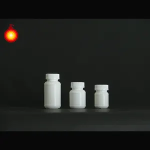 Toples Pil Obat Tutup Tahan Anak, 60Ml ~ 150Ml PE Botol Kapsul Obat
