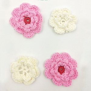 Commerci all'ingrosso colorato fatto a mano all'uncinetto fiori - Product Image 6