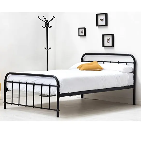 Cama para el hogar, uso específico y Material de Metal, tamaño king, marco de cama de metal