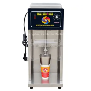 Sıcak satış CE sertifikası 110V otomatik mc telaş karıştırıcı blizzard dondurma yapma makinesi