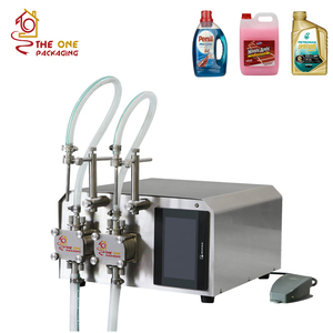 Tự động kỹ thuật số Máy rót chai cho mỹ phẩm chất tẩy rửa thực phẩm đồ uống Thùng lọ CE chứng nhận với động cơ servo ổ đĩa - Product Image 3