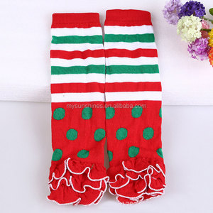 Date bébé jambières garçon filles <span class=keywords><strong>Legging</strong></span> collants coton mignon arc-en-ciel chaussettes infantile enfant en bas âge à volants jambières bébé filles - Product Image 5
