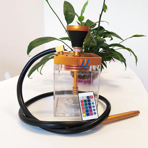 <span class=keywords><strong>Chicha</strong></span> en plastique en gros, <span class=keywords><strong>chicha</strong></span> acrylique de haute qualité avec lumière LED, narguilé - Product Image 6